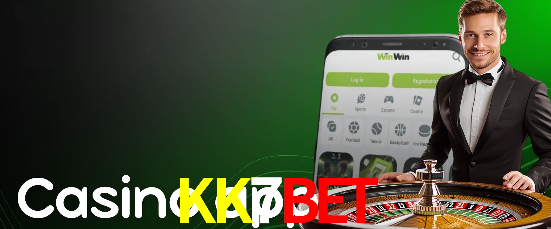 APP oficial da KK7BET para mobile